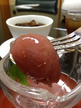 ほう吉 華かご会席 1300円 デザート