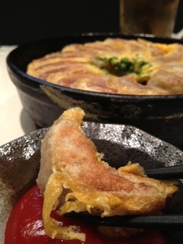 鉄なべ もり家 オム餃子