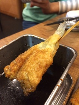 串カツでんがな 魚盛合せ (2)