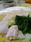 玉子とほうれん草カレー(767円)