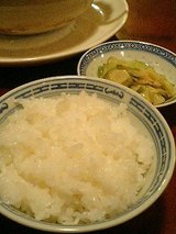 チャイナビストロ常村 ご飯