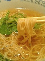 チャイナビストロ常村 葱風味汁そば(700円)