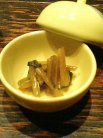 わさび茎醤油漬け