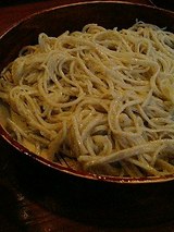 ざるそば(1050円)