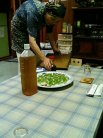 店内にて、オバチャン