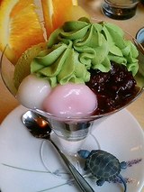 抹茶サンデー!