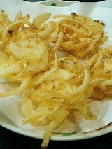 てつや 玉葱かき揚げ600円