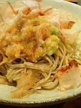 ぶっかけおろしそば(荒挽き)1050円