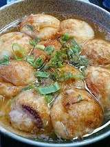 たこまる だし付たこ焼き250円