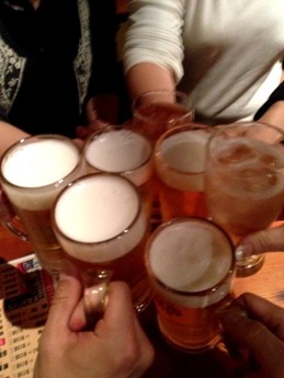 土火楽 生ビール