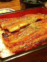 うな重(肝吸物付き)2572円