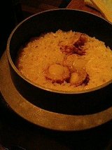 釜飯(帆立バター風味)580円