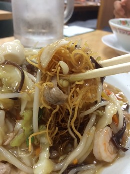 熊本王将 皿うどん (2)