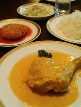 グー 若鶏の煮込み定食(1500円)