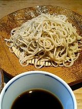十割そば(1200円) 白