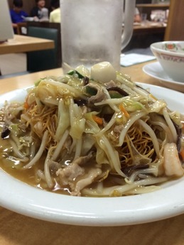 熊本王将 皿うどん (1)