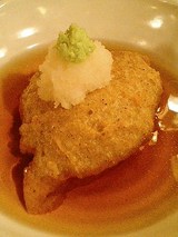 揚げそばがき(700円)