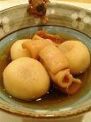 小芋とヤリイカの煮物