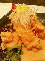 若松 えび天たらこソース