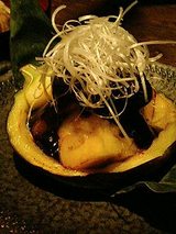 京都賀茂茄子の田楽味噌焼(800円)