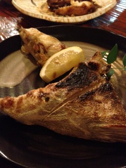 丸高 カマ塩焼き