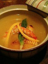 寒鰤と火取餅の煮物椀