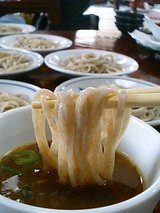 出石城 皿そば(840円)