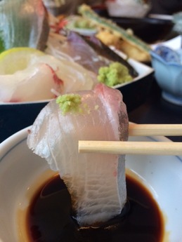 生簀やまもと 刺身定食 (2)