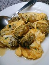 創華飯店 カキ玉子煎りつけ(900円)