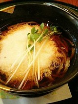 温かいとろろ蕎麦