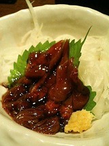 はなの舞 ホタルイカの沖漬け320円