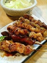 らんなー 焼鶏盛合せ(560円)