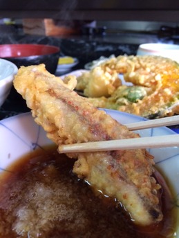 長野 天麩羅定食 600円