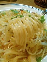 らんなー スパゲティーペペロンチーノ(650円)