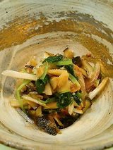 サザエのミョウガ和え