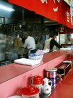 店内カウンター席
