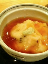 鮨 海馬 かぶら蒸し(1200円)