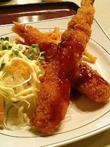 エビフライ定食(900円)