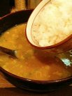 裏メニュー!カレーうどん完食後のご飯投入!