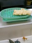 揚がった順にこの籠に出てきます。