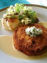 菊水 ズワイガニのクリームカツレツ