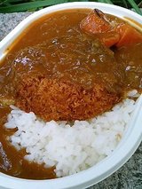 ミンチカツカレー