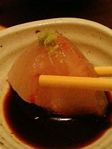 百太郎 カンパチ造り(880円)