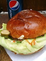 燈 ハンバーガー600円