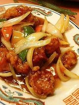 来来飯店 酢豚(735円)