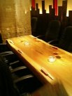 落ち着いた店内