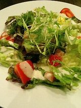 水菜のしゃっきりサラダ(630円)