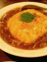 避風塘ふじた 天津飯(800円)