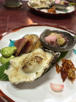 西飾磨どい寿し 前菜 (1)
