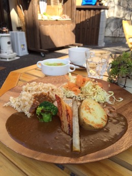さくらす 焼き野菜のカレー 1050円